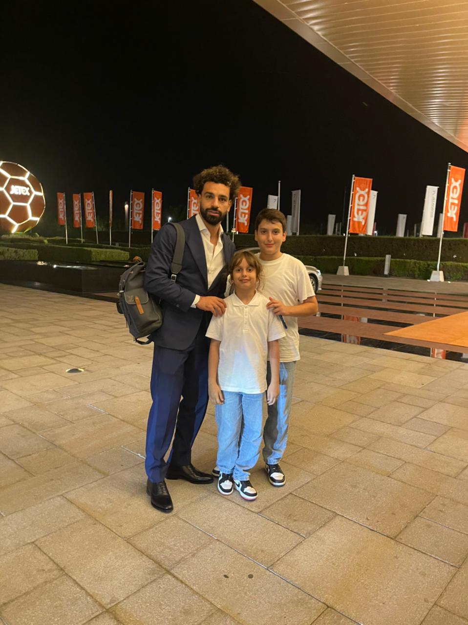 Meeting Mohamed Salah